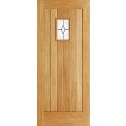 Suffolk Diamond Solid Oak External Door